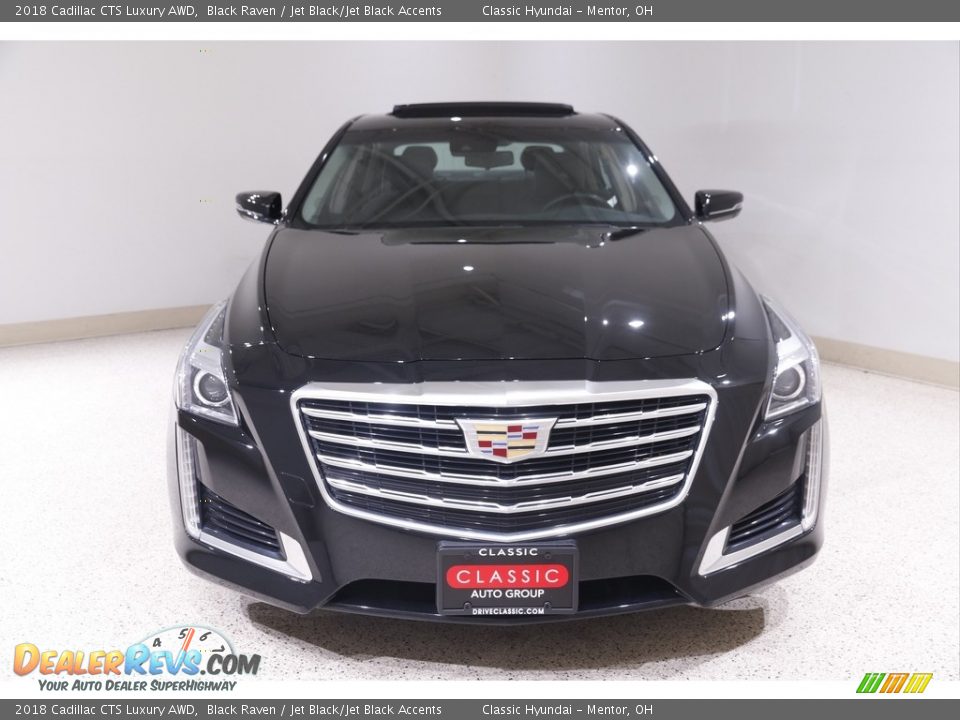 2018 Cadillac CTS Luxury AWD Black Raven / Jet Black/Jet Black Accents Photo #2