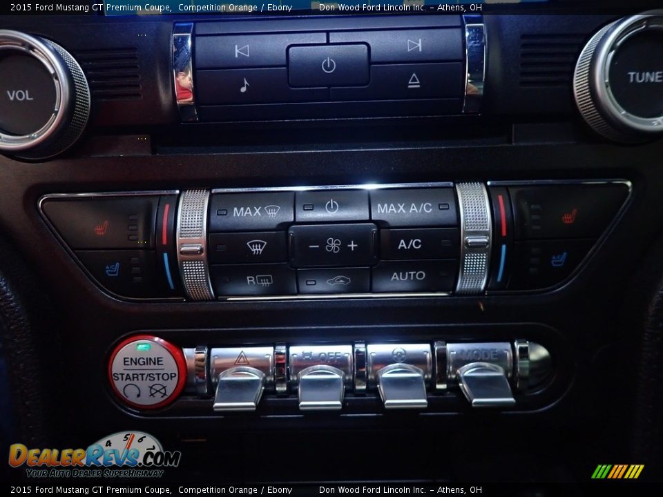 2015 Ford Mustang GT Premium Coupe Competition Orange / Ebony Photo #2