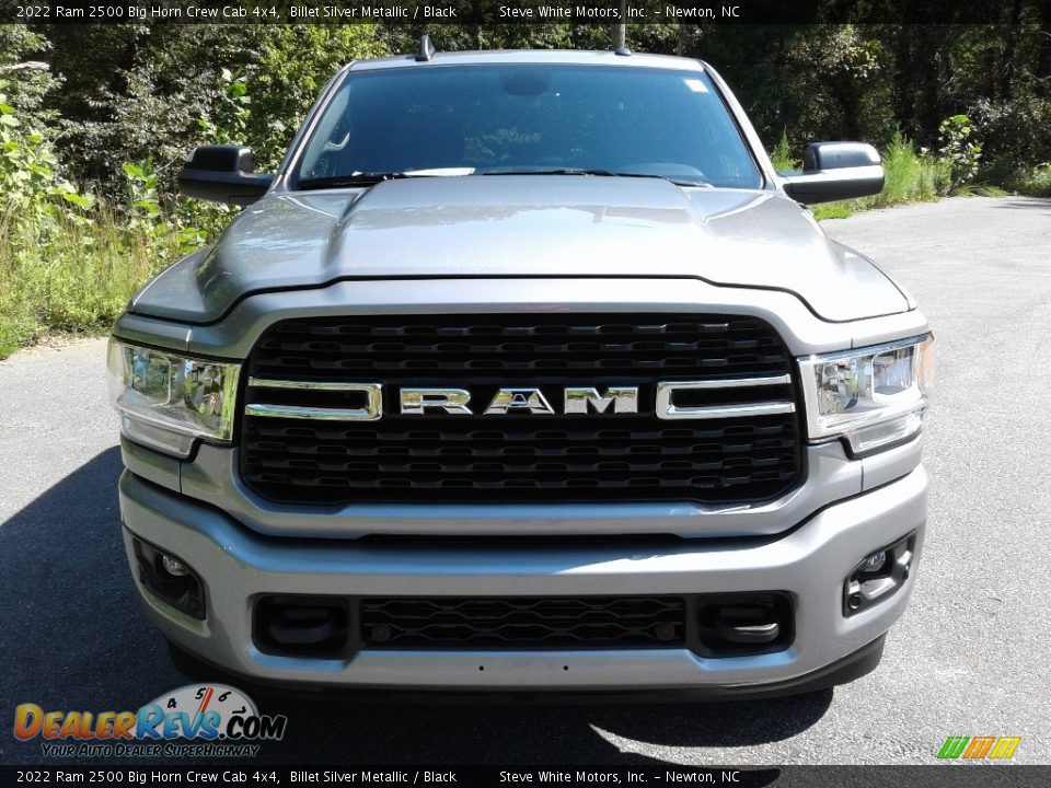 2022 Ram 2500 Big Horn Crew Cab 4x4 Billet Silver Metallic / Black Photo #3