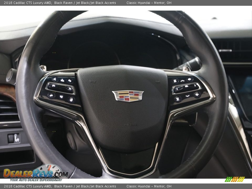 2018 Cadillac CTS Luxury AWD Black Raven / Jet Black/Jet Black Accents Photo #7