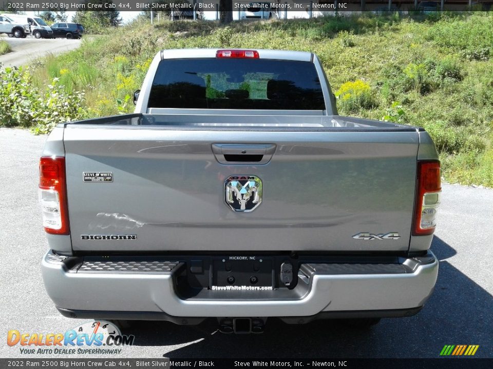 2022 Ram 2500 Big Horn Crew Cab 4x4 Billet Silver Metallic / Black Photo #7