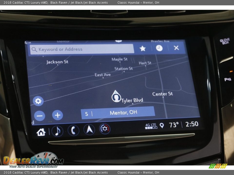 2018 Cadillac CTS Luxury AWD Black Raven / Jet Black/Jet Black Accents Photo #10