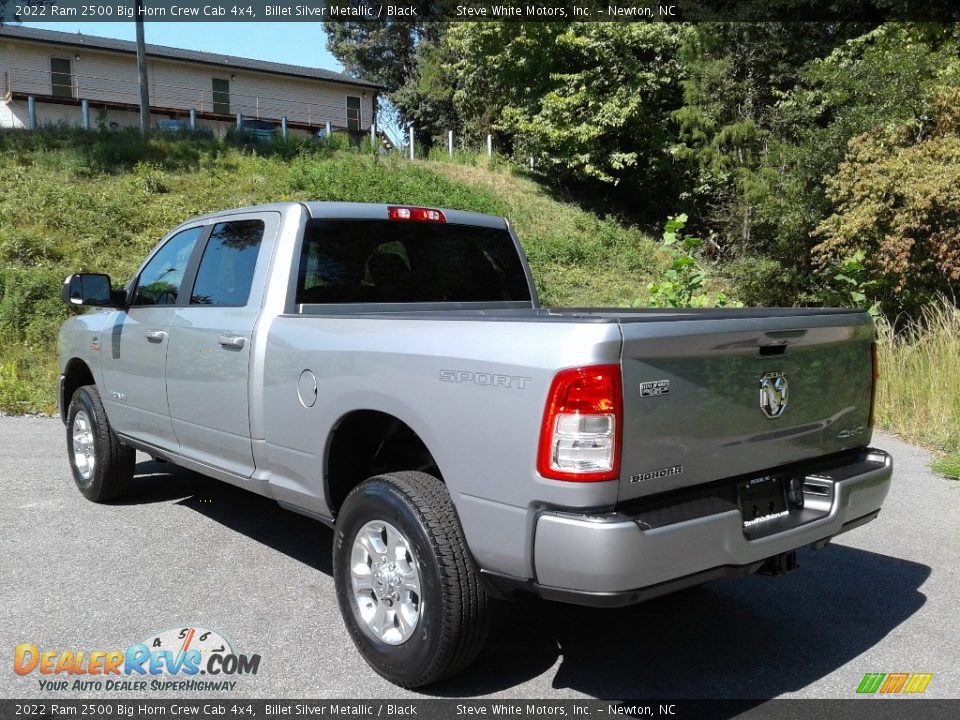 2022 Ram 2500 Big Horn Crew Cab 4x4 Billet Silver Metallic / Black Photo #9