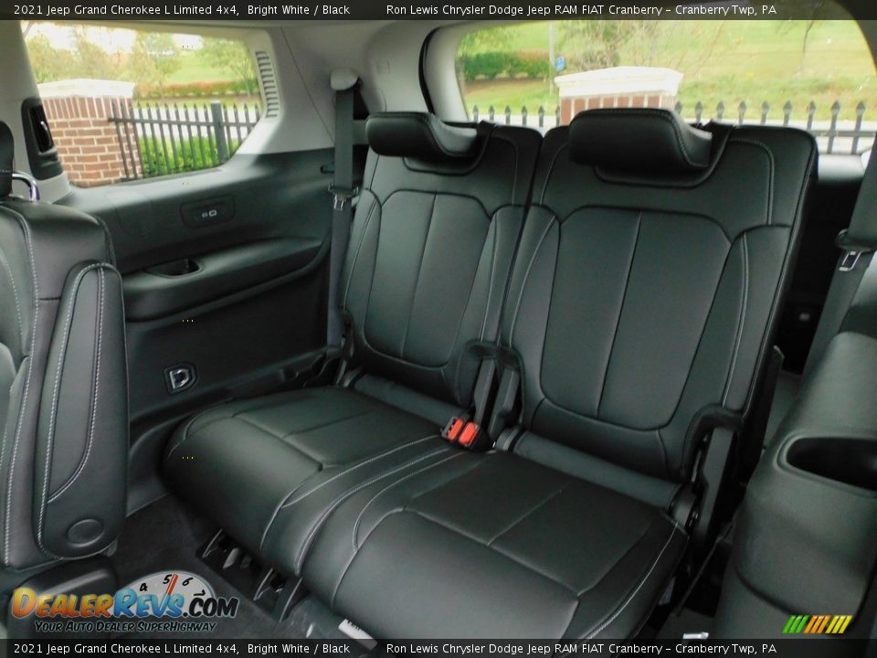 2021 Jeep Grand Cherokee L Limited 4x4 Bright White / Black Photo #13