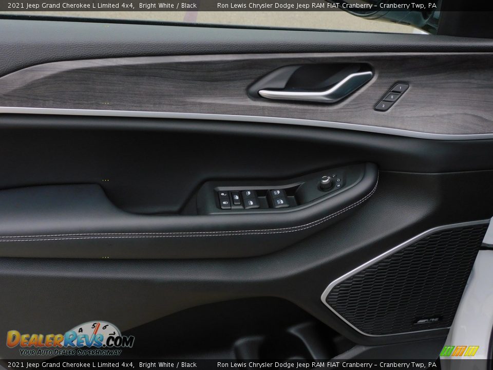 2021 Jeep Grand Cherokee L Limited 4x4 Bright White / Black Photo #15