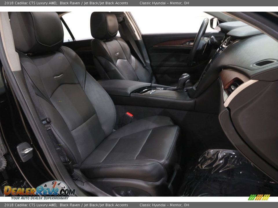 2018 Cadillac CTS Luxury AWD Black Raven / Jet Black/Jet Black Accents Photo #16