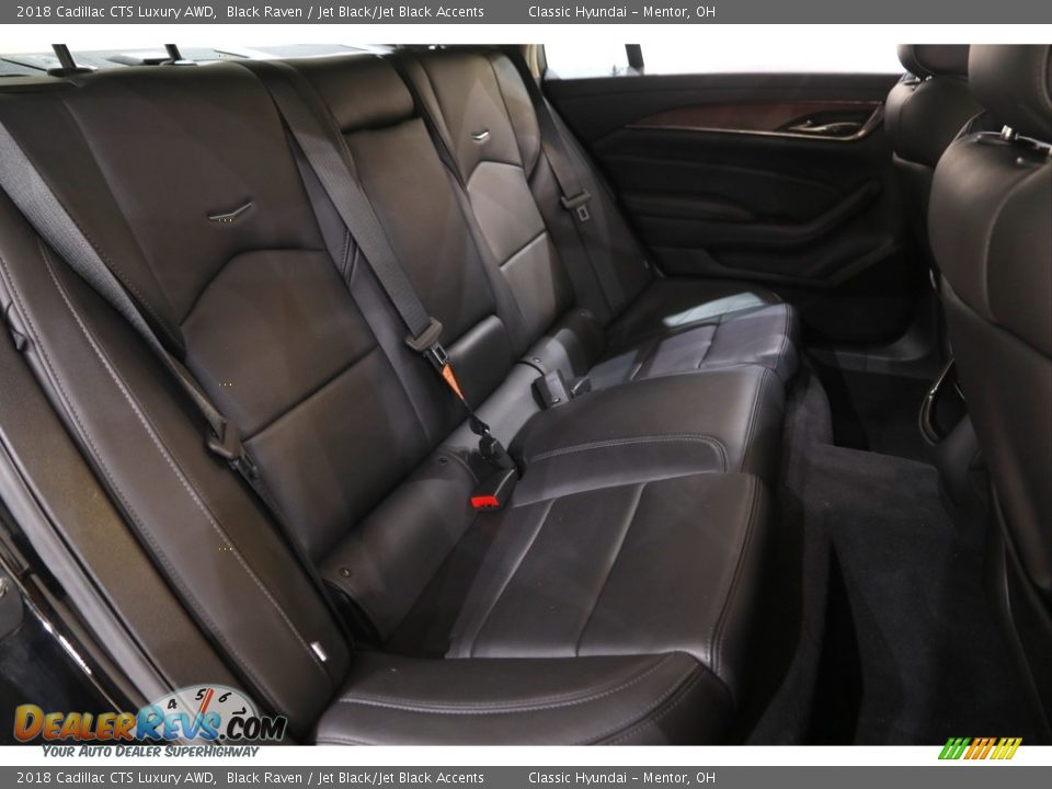 2018 Cadillac CTS Luxury AWD Black Raven / Jet Black/Jet Black Accents Photo #17