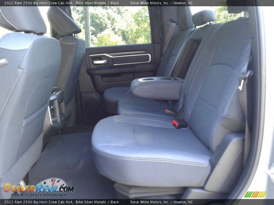 Rear Seat of 2022 Ram 2500 Big Horn Crew Cab 4x4 Photo #14