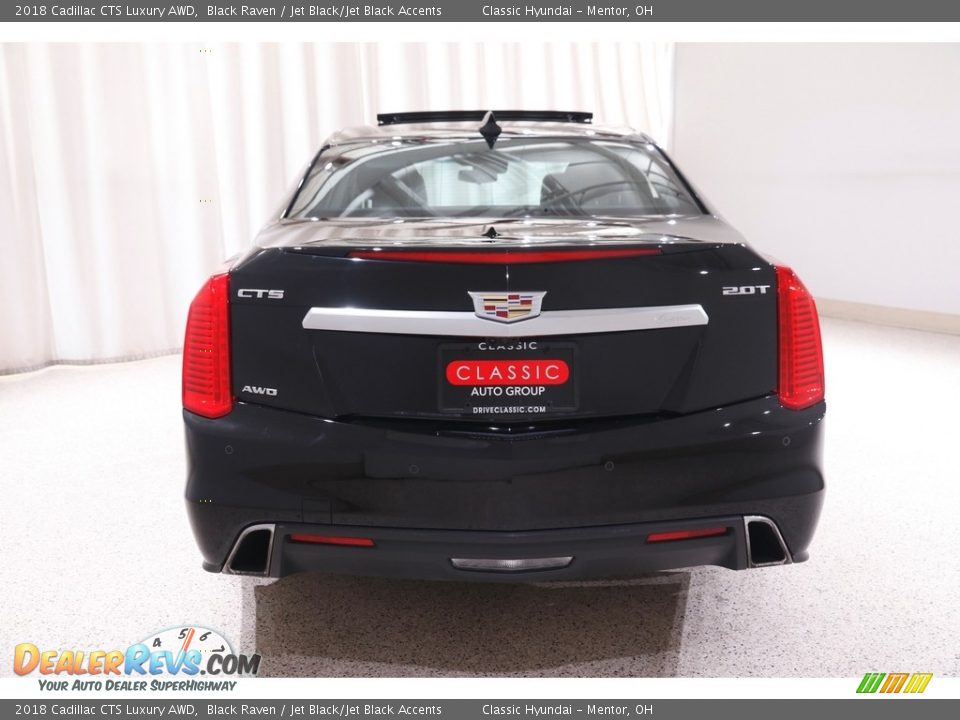 2018 Cadillac CTS Luxury AWD Black Raven / Jet Black/Jet Black Accents Photo #19