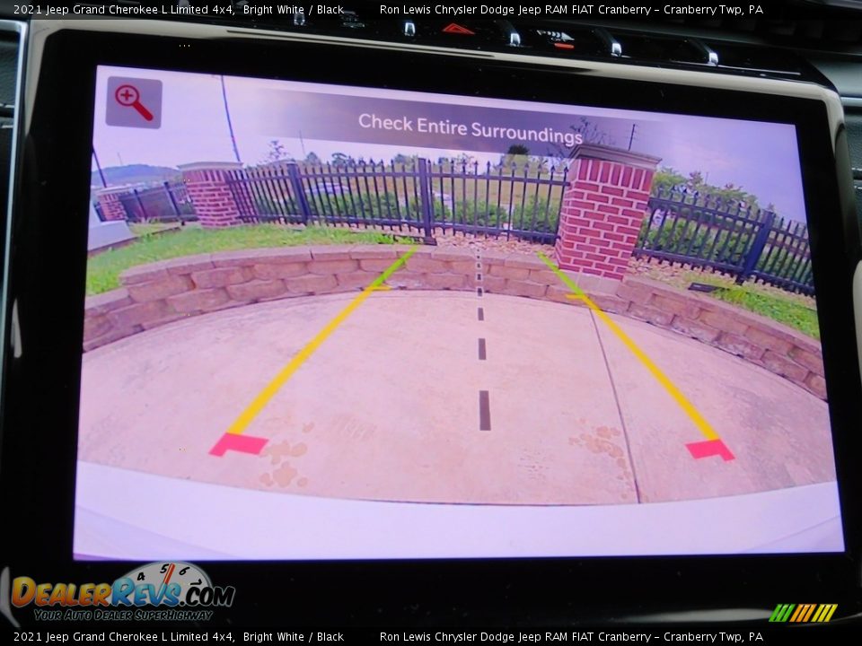 2021 Jeep Grand Cherokee L Limited 4x4 Bright White / Black Photo #18