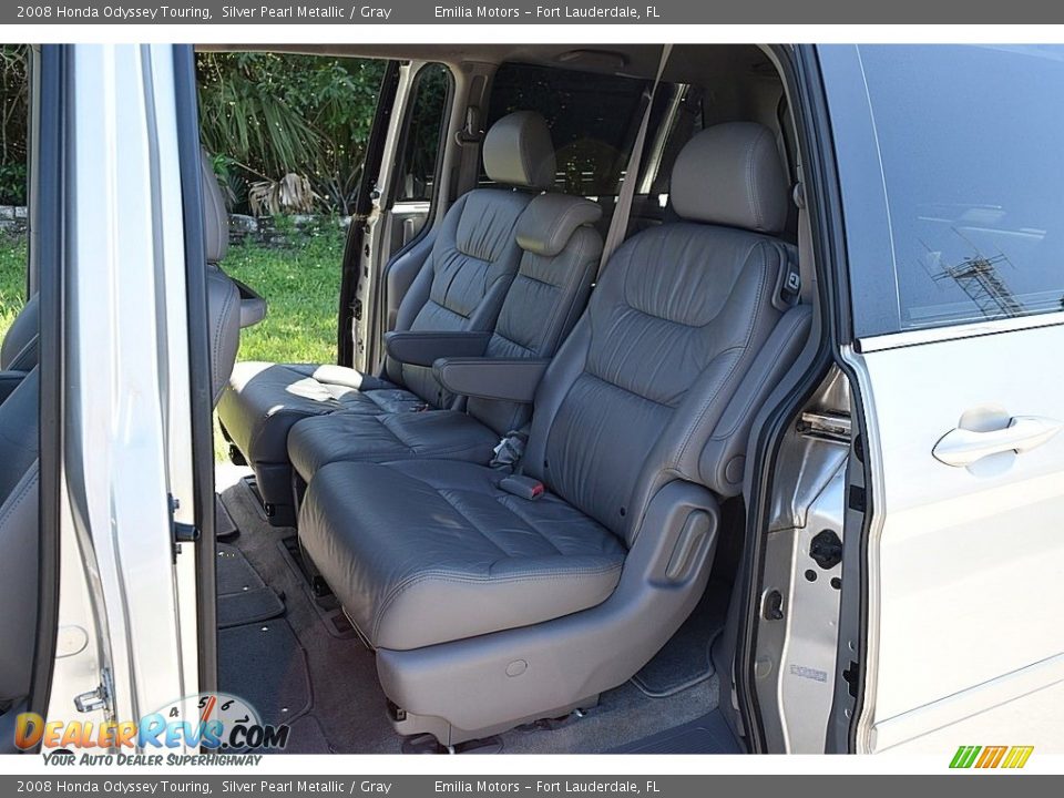 2008 Honda Odyssey Touring Silver Pearl Metallic / Gray Photo #19