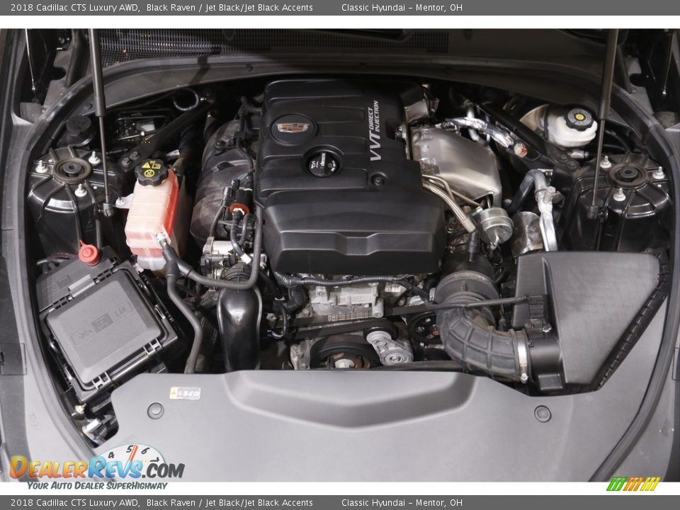 2018 Cadillac CTS Luxury AWD Black Raven / Jet Black/Jet Black Accents Photo #20