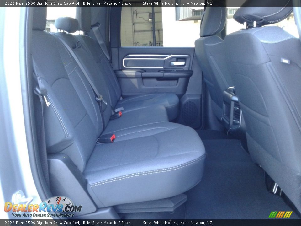 Rear Seat of 2022 Ram 2500 Big Horn Crew Cab 4x4 Photo #16