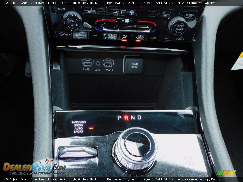 2021 Jeep Grand Cherokee L Limited 4x4 Bright White / Black Photo #19