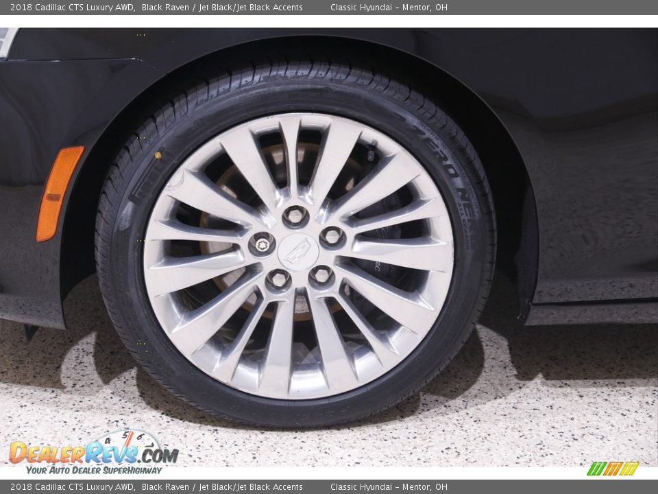 2018 Cadillac CTS Luxury AWD Black Raven / Jet Black/Jet Black Accents Photo #21