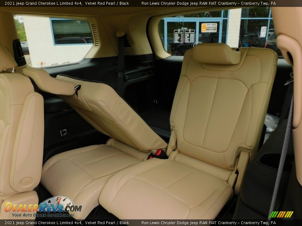 2021 Jeep Grand Cherokee L Limited 4x4 Velvet Red Pearl / Black Photo #13