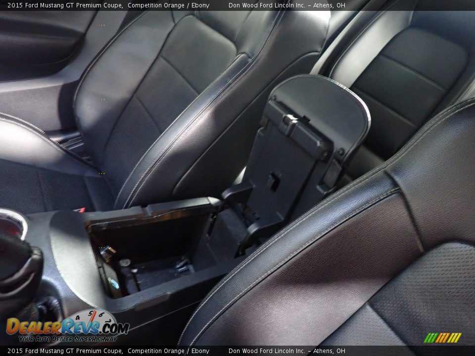 2015 Ford Mustang GT Premium Coupe Competition Orange / Ebony Photo #33