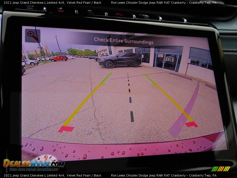2021 Jeep Grand Cherokee L Limited 4x4 Velvet Red Pearl / Black Photo #18