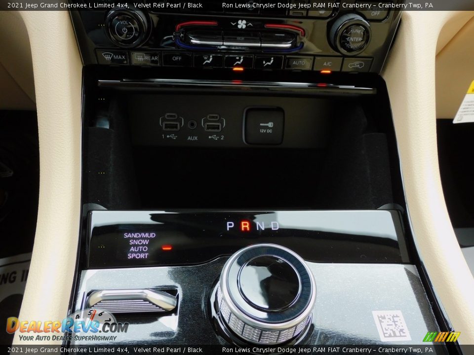 2021 Jeep Grand Cherokee L Limited 4x4 Velvet Red Pearl / Black Photo #19