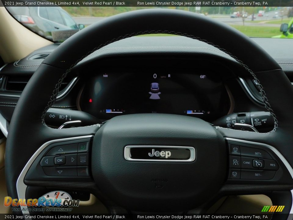 2021 Jeep Grand Cherokee L Limited 4x4 Velvet Red Pearl / Black Photo #20