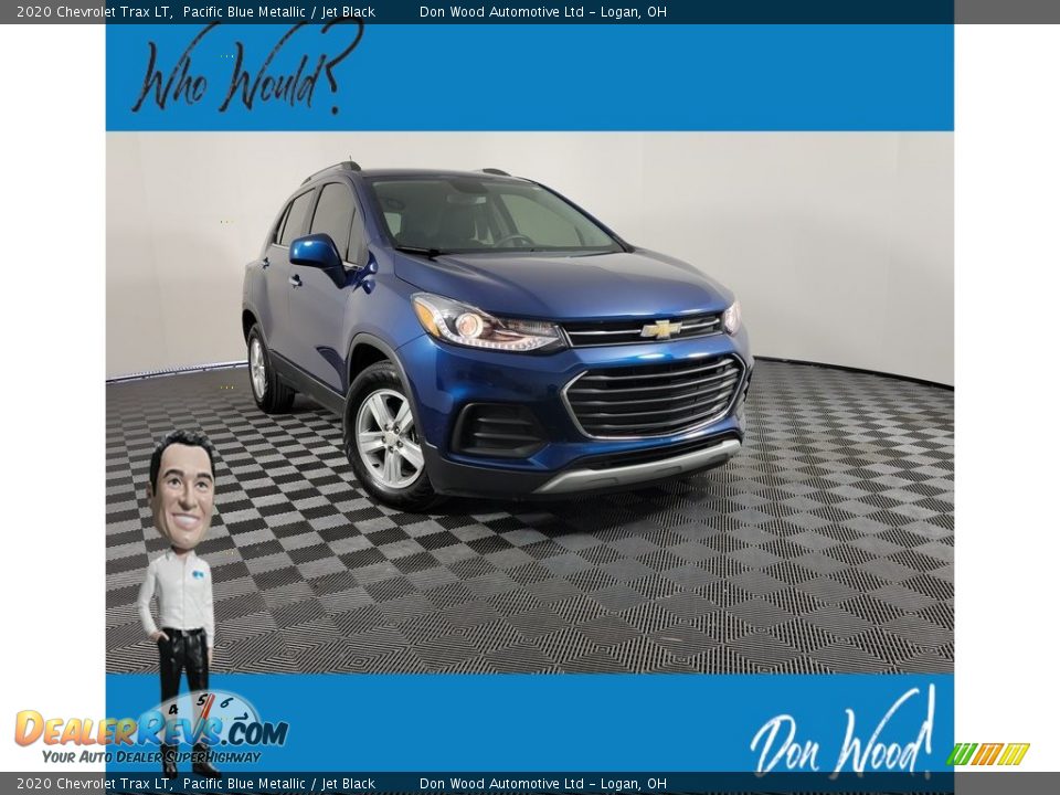 2020 Chevrolet Trax LT Pacific Blue Metallic / Jet Black Photo #1