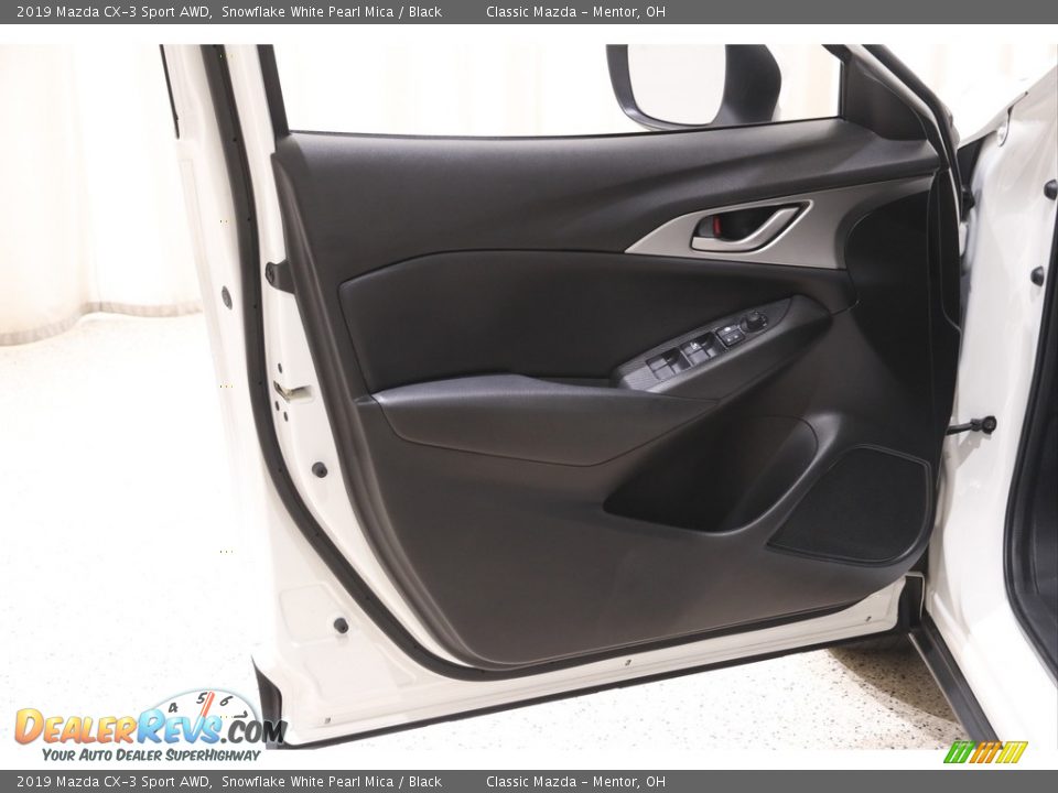 2019 Mazda CX-3 Sport AWD Snowflake White Pearl Mica / Black Photo #4