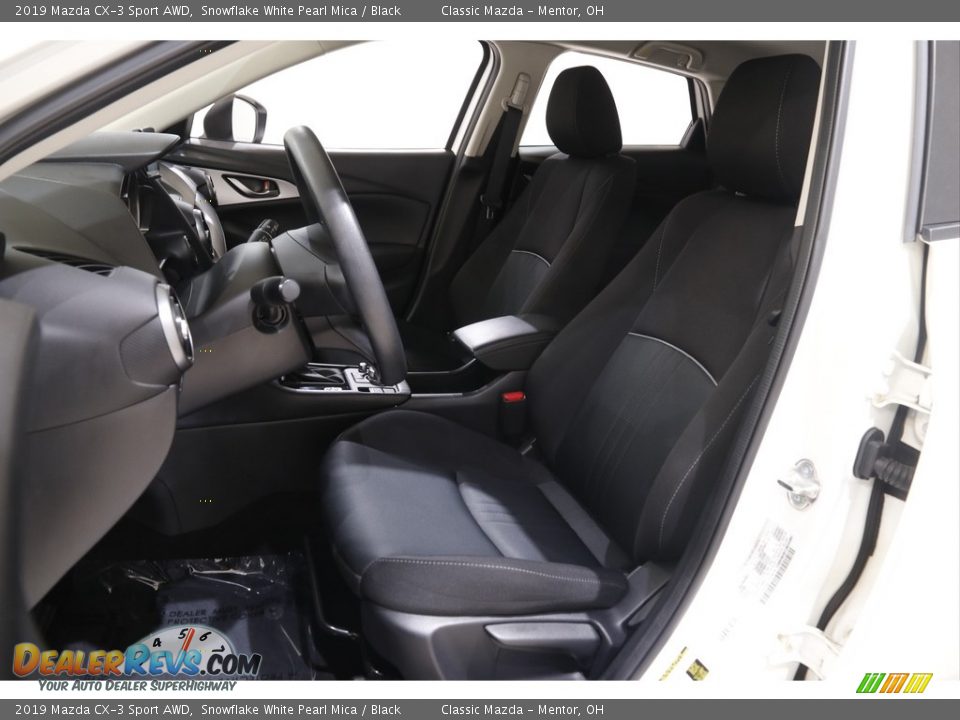2019 Mazda CX-3 Sport AWD Snowflake White Pearl Mica / Black Photo #5