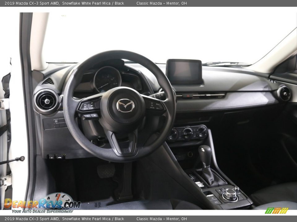 2019 Mazda CX-3 Sport AWD Snowflake White Pearl Mica / Black Photo #6