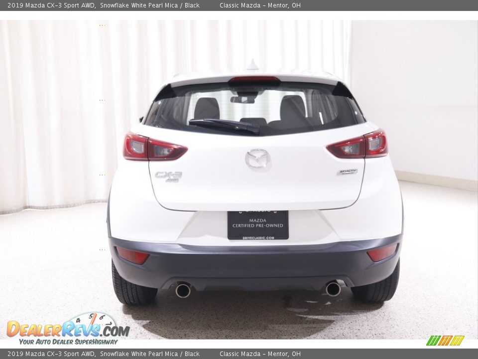 2019 Mazda CX-3 Sport AWD Snowflake White Pearl Mica / Black Photo #16
