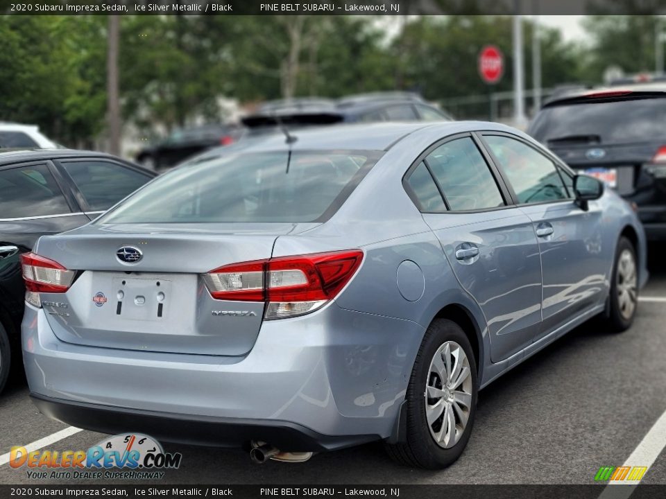 2020 Subaru Impreza Sedan Ice Silver Metallic / Black Photo #2