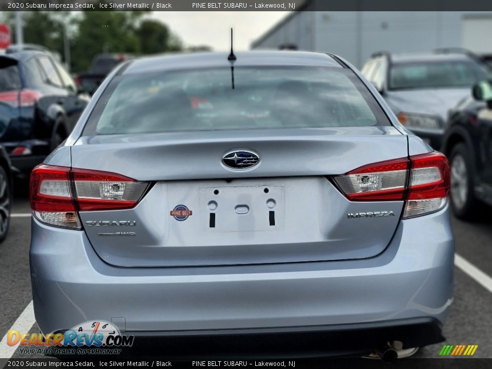 2020 Subaru Impreza Sedan Ice Silver Metallic / Black Photo #3