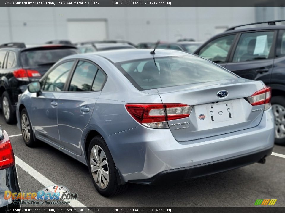 2020 Subaru Impreza Sedan Ice Silver Metallic / Black Photo #4