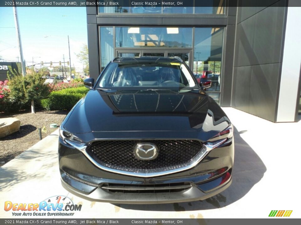 2021 Mazda CX-5 Grand Touring AWD Jet Black Mica / Black Photo #2