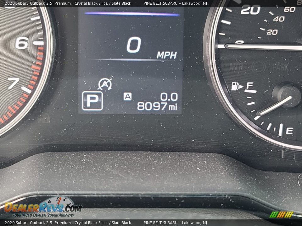 2020 Subaru Outback 2.5i Premium Crystal Black Silica / Slate Black Photo #3