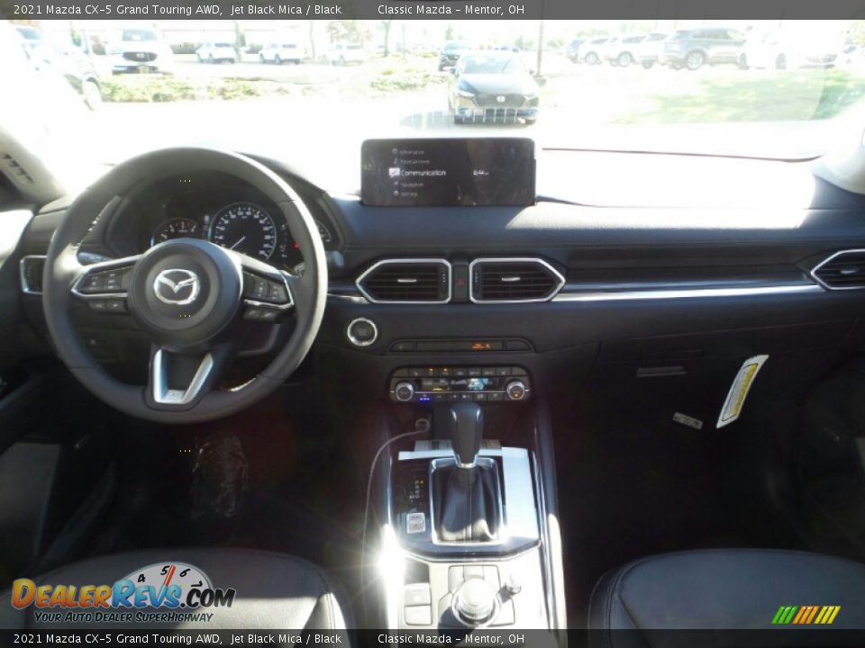 2021 Mazda CX-5 Grand Touring AWD Jet Black Mica / Black Photo #3