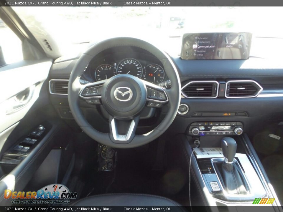 2021 Mazda CX-5 Grand Touring AWD Jet Black Mica / Black Photo #4