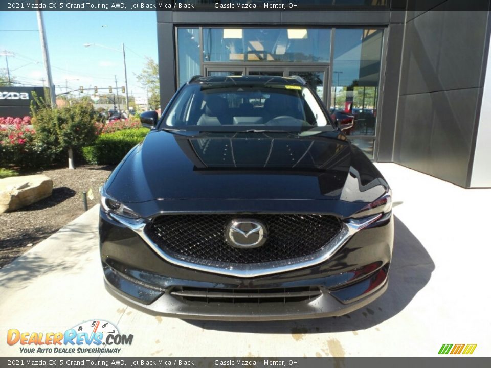 2021 Mazda CX-5 Grand Touring AWD Jet Black Mica / Black Photo #2