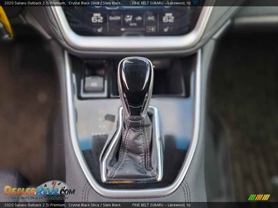2020 Subaru Outback 2.5i Premium Crystal Black Silica / Slate Black Photo #12