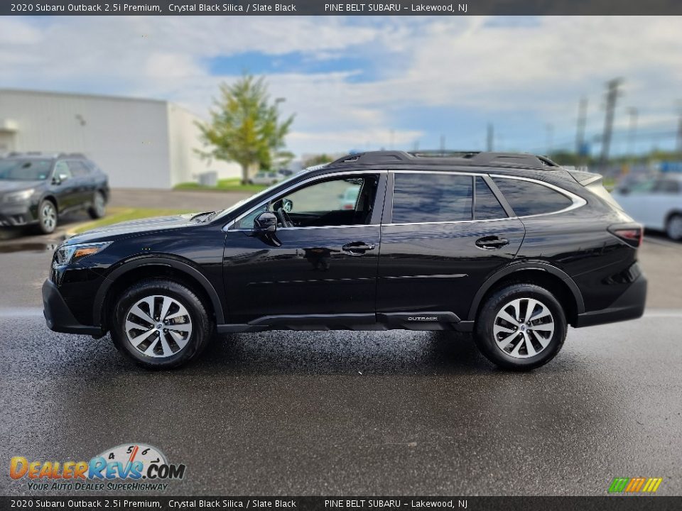 2020 Subaru Outback 2.5i Premium Crystal Black Silica / Slate Black Photo #15