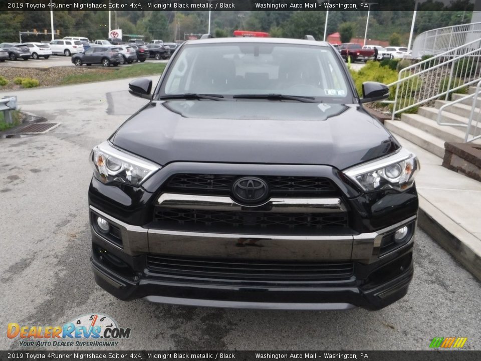 2019 Toyota 4Runner Nightshade Edition 4x4 Midnight Black metallic / Black Photo #11