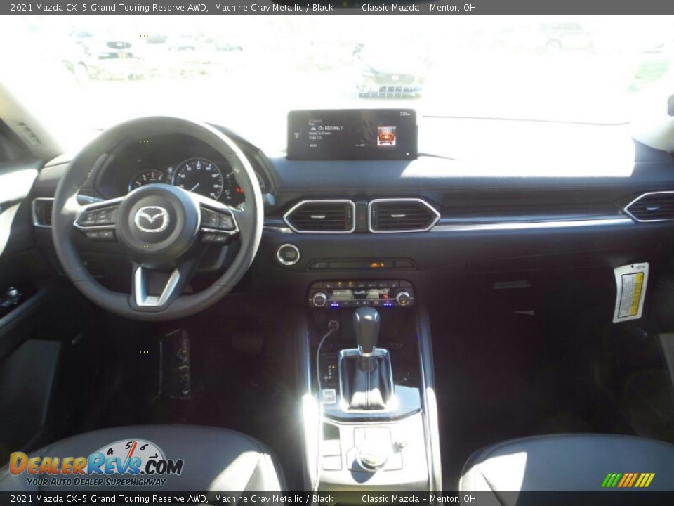 2021 Mazda CX-5 Grand Touring Reserve AWD Machine Gray Metallic / Black Photo #3