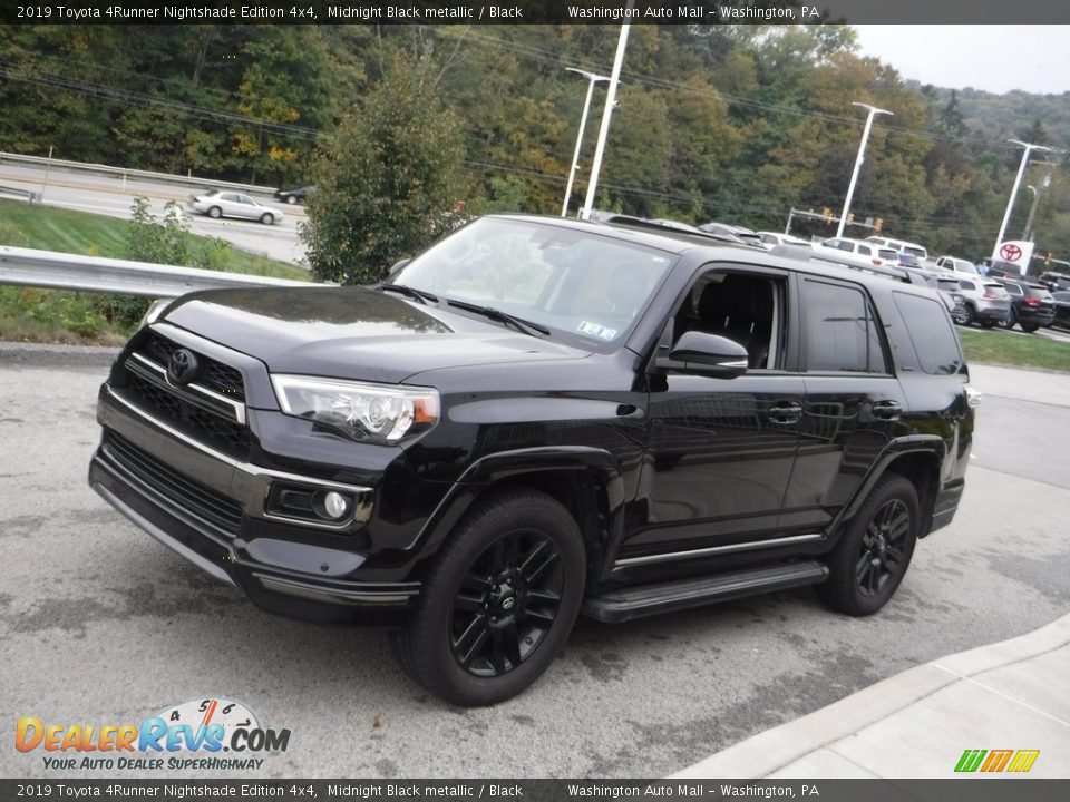 2019 Toyota 4Runner Nightshade Edition 4x4 Midnight Black metallic / Black Photo #12