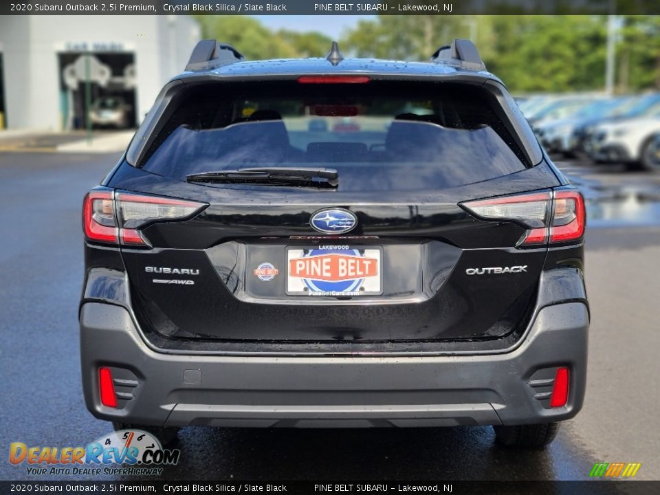 2020 Subaru Outback 2.5i Premium Crystal Black Silica / Slate Black Photo #18
