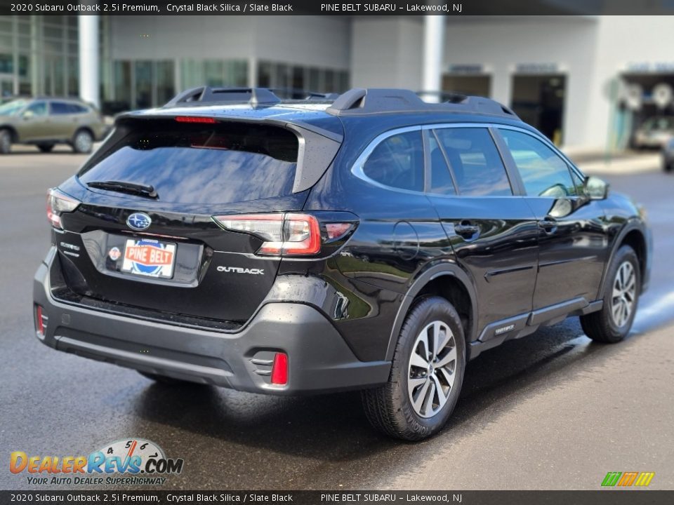 2020 Subaru Outback 2.5i Premium Crystal Black Silica / Slate Black Photo #19