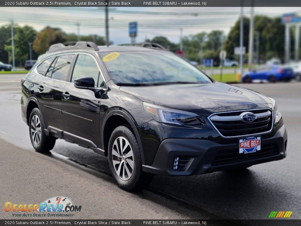 2020 Subaru Outback 2.5i Premium Crystal Black Silica / Slate Black Photo #21