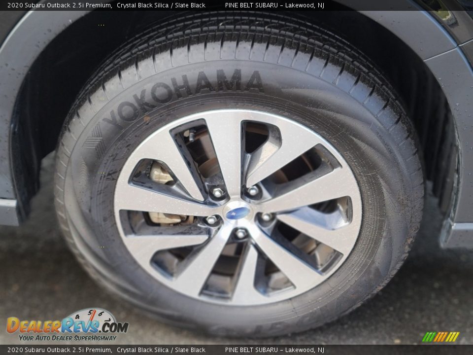 2020 Subaru Outback 2.5i Premium Crystal Black Silica / Slate Black Photo #23