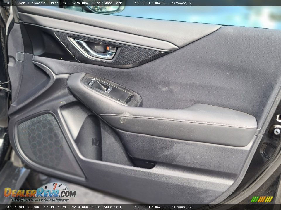 2020 Subaru Outback 2.5i Premium Crystal Black Silica / Slate Black Photo #24