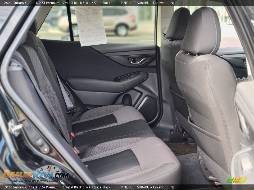 2020 Subaru Outback 2.5i Premium Crystal Black Silica / Slate Black Photo #27