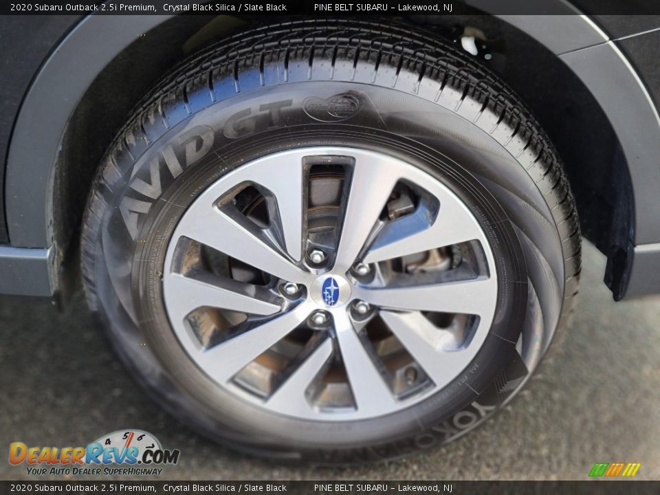 2020 Subaru Outback 2.5i Premium Crystal Black Silica / Slate Black Photo #30