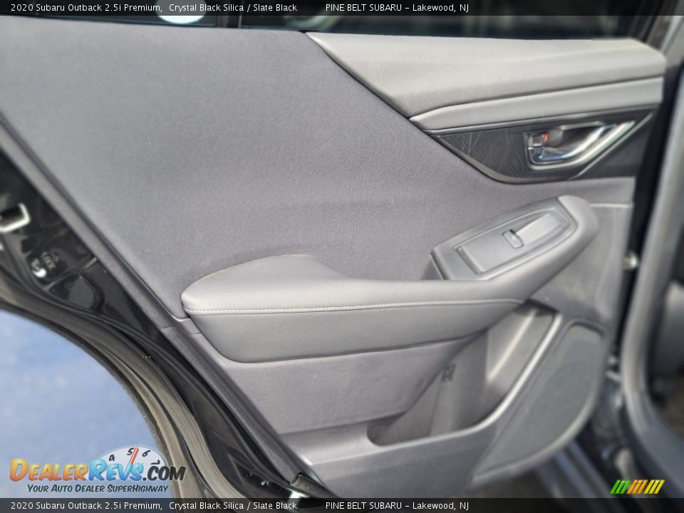 2020 Subaru Outback 2.5i Premium Crystal Black Silica / Slate Black Photo #33